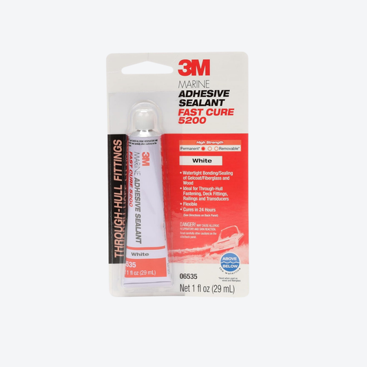 3M 5200 Marine Adhesive Sealant – Permanent Waterproof Bond for Jack Plates