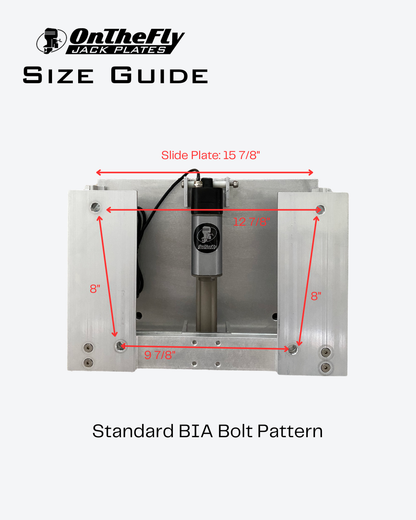 Large Plug and Play Electric Jack Plate (up to 90hp)