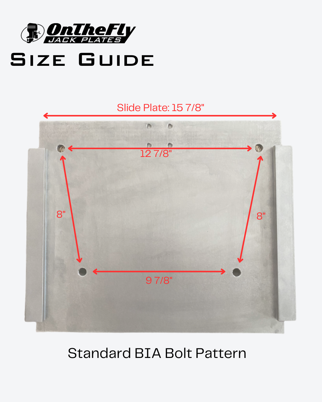 Large Manual Jack Plate (up to 50hp motors)