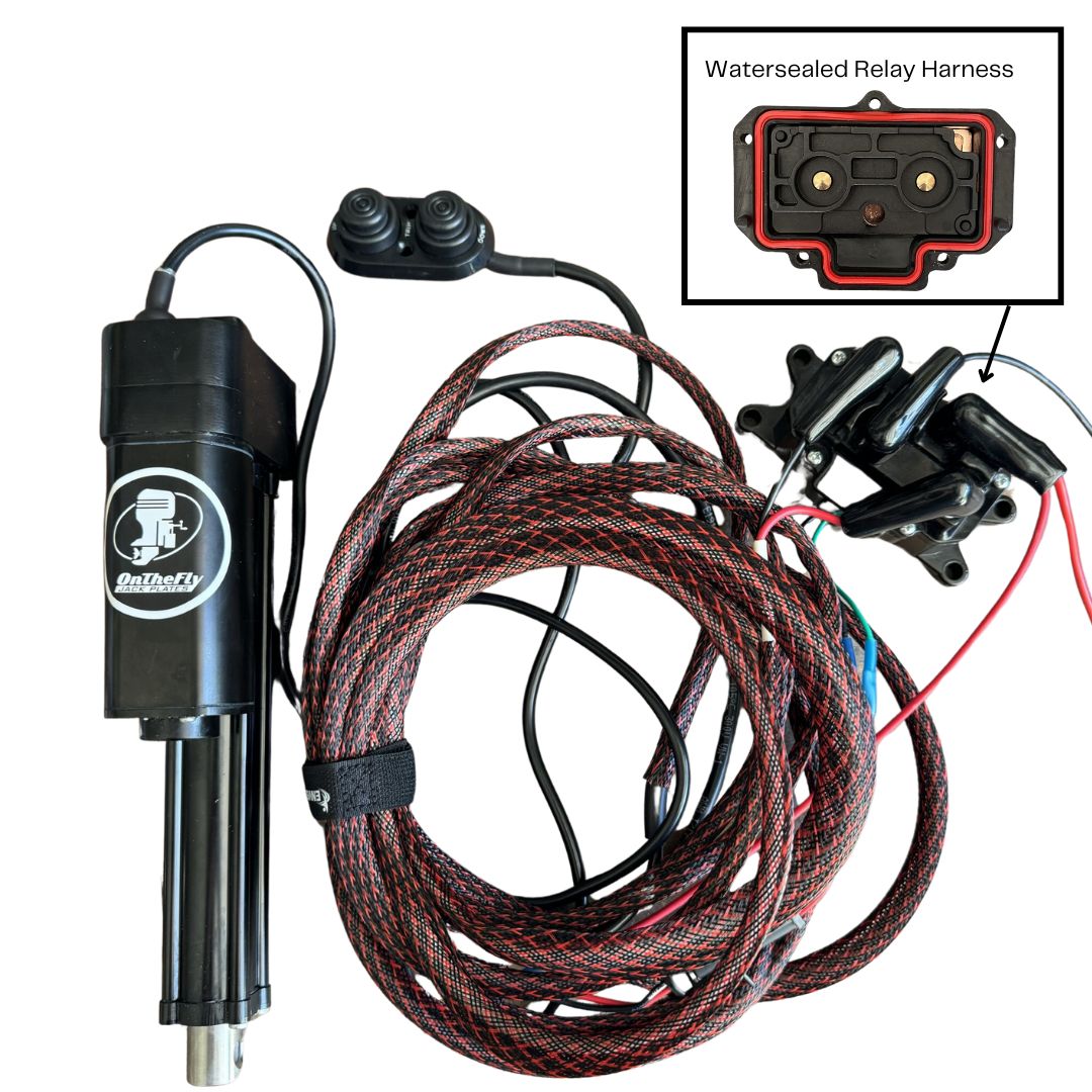 Large Electric Jack Plate (up to to 90hp) – On The Fly Jack Plates