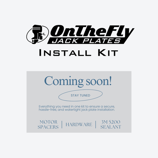 Jack Plate Mounting Kit (for On The Fly Jack Plates | Manual and Electric Jack Plates)