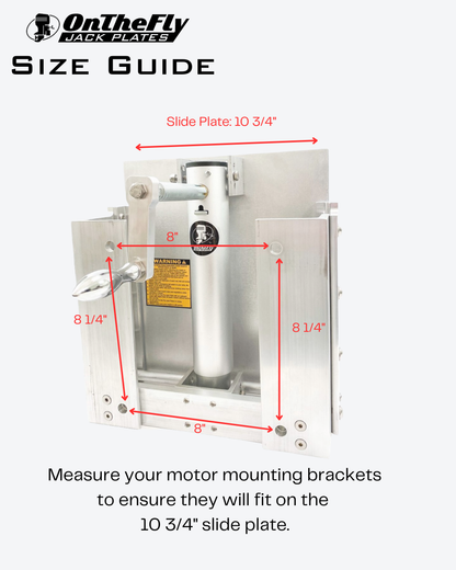 Standard Manual Jack Plate (up to 30hp)